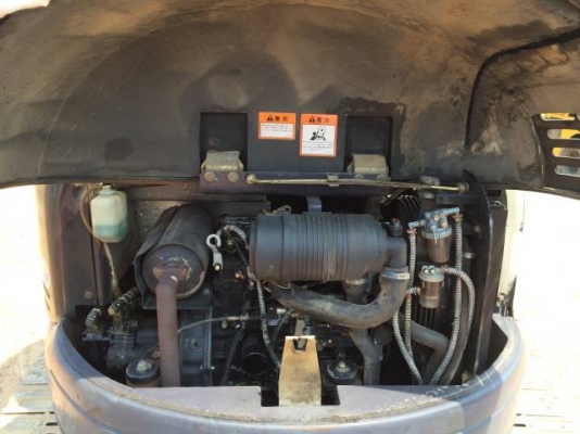 ขายรถแบคโฮ MITSUBISHI MM40CR-2 คอลโทรลน้ำมัน ปั้มนิ้ว นำเข้าจากญี่ปุ่น มีVDOการทำงาน