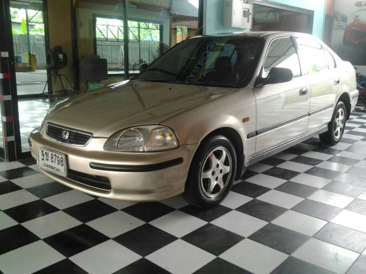 1996 HONDA, CIVIC 1.6 EXi โฉม ตาโต สีบรอนซ์ทองราคา 98,000 บ 1996 HONDA, CIVIC 1.6 EXi โฉม ตาโต สีบรอนซ์ทองราคา 98,000 บ