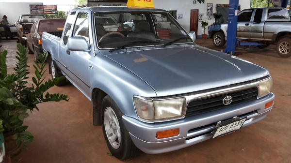 ***ขายแล้วครับขอบคุณ Truck2hand ขายกระบะแค็ปสวยๆ TOYOTA ไมตี้เอ็กซ์ 2.5 โป่งหน้า-หลัง ตาเต็มแท้ ปี41/98 เครื่องเดิมเกียร์เดิม 2L 2.5 แน่นๆ แห้งๆ ไม่มีเยิ้ม แรงดีไม่มีตก เกียร์แน่นไม่หอนไม่หลุด ช่วงล่างหนึบคัสซีสวยไม่มีปะไม่มีดาม กระบะสวยมีพื้นปูกระบะ หน้า