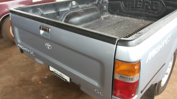 ***ขายแล้วครับขอบคุณ Truck2hand ขายกระบะแค็ปสวยๆ TOYOTA ไมตี้เอ็กซ์ 2.5 โป่งหน้า-หลัง ตาเต็มแท้ ปี41/98 เครื่องเดิมเกียร์เดิม 2L 2.5 แน่นๆ แห้งๆ ไม่มีเยิ้ม แรงดีไม่มีตก เกียร์แน่นไม่หอนไม่หลุด ช่วงล่างหนึบคัสซีสวยไม่มีปะไม่มีดาม กระบะสวยมีพื้นปูกระบะ หน้า