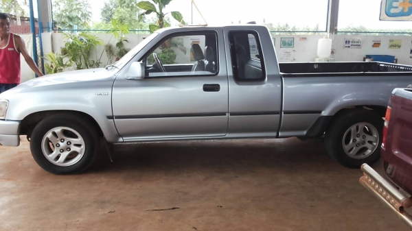 ***ขายแล้วครับขอบคุณ Truck2hand ขายกระบะแค็ปสวยๆ TOYOTA ไมตี้เอ็กซ์ 2.5 โป่งหน้า-หลัง ตาเต็มแท้ ปี41/98 เครื่องเดิมเกียร์เดิม 2L 2.5 แน่นๆ แห้งๆ ไม่มีเยิ้ม แรงดีไม่มีตก เกียร์แน่นไม่หอนไม่หลุด ช่วงล่างหนึบคัสซีสวยไม่มีปะไม่มีดาม กระบะสวยมีพื้นปูกระบะ หน้า