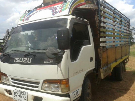 ***ขายแล้วครับขอบคุณ Truck2hand ขาย6ล้อ สวยๆISUZU NPR 120 NPR59LU5 ห้างแท้ปี33 หัวการ์ตูน(ลงเล่ม) วางเครื่อง4HF1 120แรง ฝาดำ(ลงเล่ม) เครื่องแห้ง แน่นดี แรงๆ เกียร์ดีไม่มีหลุด ช่วงล่างFหลัง คัสซีสวยเดิมไม่ปะไม่ดาม ไม่มีบวม กระบะไม้คอกเกษตร4.30ม.สภาพดี พื้น