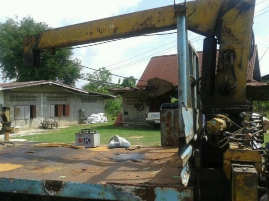 ขายด่วน 6 ล้อเครน KS77 เครื่อง 4BE1 เครื่องดี F หน้าหลัง วางหัว NPR ลงเล่มเรียบร้อย สภาพพร้อมใช้