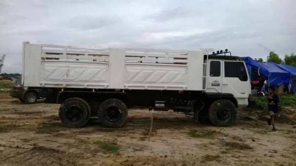 ขายดาวน์ ไอ้หลงเทอร์โบ TF 6445ซีเรี่ยนสูงเบรคใหญ่สองเพลาดั้ม สภาพใช้งานทุกวันราคาโทร0843923995