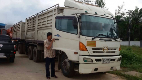 ขาย Hino meca 260 แม่ลูก กะบะสมามิตรเกษตร