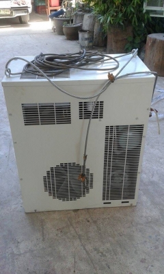 ปั๊มลม HITACHI เก่าญี่ปุ่น สภาพดีพร้อมใช้งาน