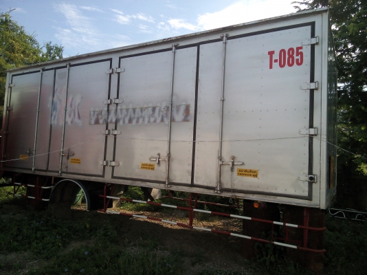 * ขาย *   ตู้แห้ง 10 บาน  ไม่มีเสากลาง  * ยาว 7.20 ม. *  สภาพสวย_พร้อมใช้งาน   *  ( พร้อมติดตั้ง )  ตู้.มีหลายลูก