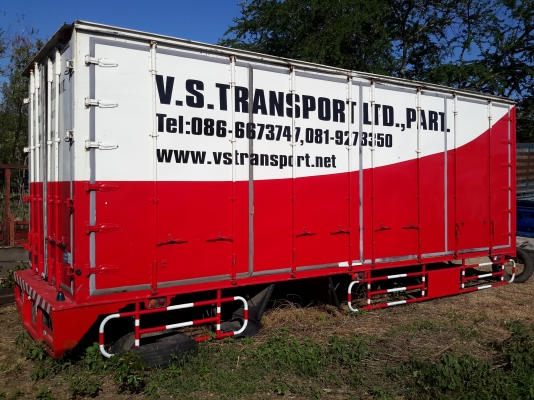 * ขาย *   ตู้แห้ง 10 บาน  ไม่มีเสากลาง  * ยาว 7.20 ม. *  สภาพสวย_พร้อมใช้งาน   *  ( พร้อมติดตั้ง )  ตู้.มีหลายลูก