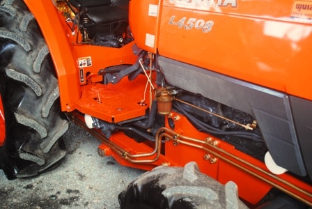 ขายรถไถ Kubota L 4508 (4WD) พร้อมดันหน้าช้าง