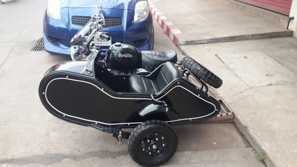 มาอีกแล้วคับ GORILLA SIDECAR 110 cc...เครื่องดี มีสตาทมือ ขับปกติคับ สวยๆคับ ราคา 39000 บาท สนใจติดต่อ 081-0578282 คับ พร้อมส่งทั่วไทยคับ POP BIGBIKE SAKONNAKHON.....