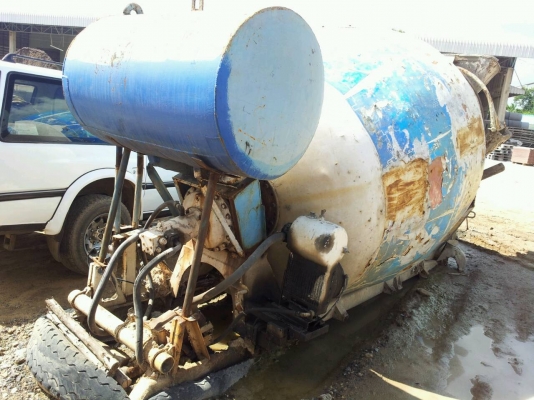 ลูกโม่ปั้มตรง 6คิวใช้งานปกติ ยกลงจากรถ CPAC