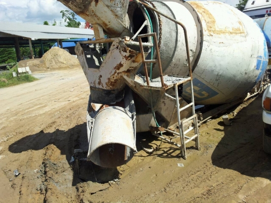 ลูกโม่ปั้มตรง 6คิวใช้งานปกติ ยกลงจากรถ CPAC