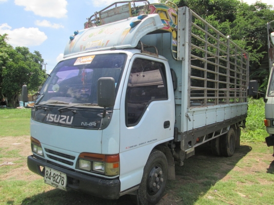 ขาย Isuzu NKR 66LX5 6ล้อรถห้าง ยาว4.50ม. ปี97.