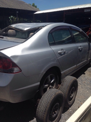 ซากนิวส์ซีวิคเครื่อง1800 เกียรออโต้  ปี 09. เล่มโอนลอยได้เลย