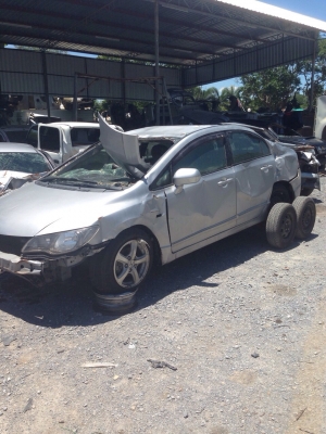 ซากนิวส์ซีวิคเครื่อง1800 เกียรออโต้  ปี 09. เล่มโอนลอยได้เลย