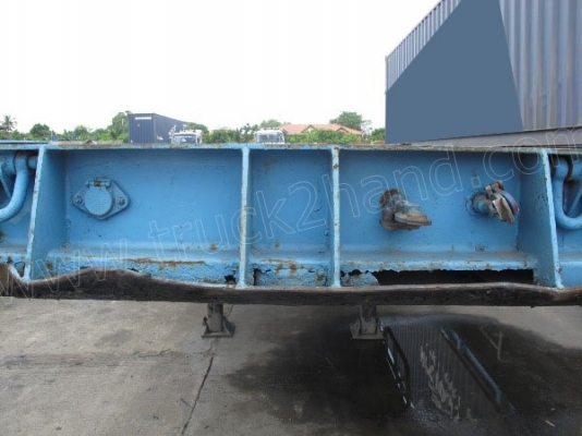 หางพื้นเรียบ 2เพลา บ.พนัส ปี2546 ยาว12เมตร