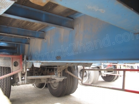 หางพื้นเรียบ 2เพลา บ.พนัส ปี2546 ยาว12เมตร