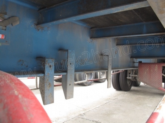 หางพื้นเรียบ 2เพลา บ.พนัส ปี2546 ยาว12เมตร