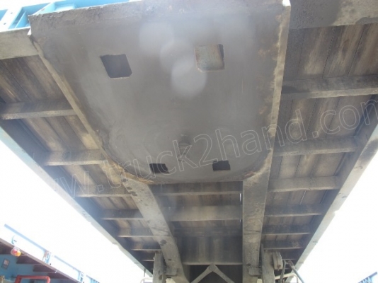 หางเทเลอร์พื้นเรียบ 2 เพลา บ.พนัส ปี2549