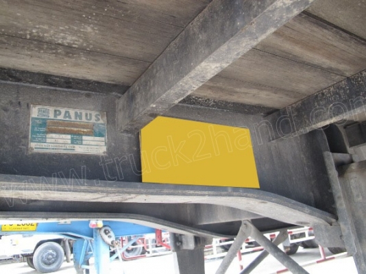 หางเทเลอร์พื้นเรียบ 2 เพลา บ.พนัส ปี2549