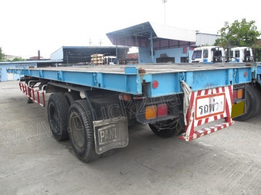 หางเทเลอร์พื้นเรียบ 2 เพลา บ.พนัส ปี2549