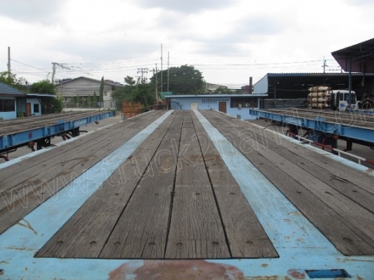 หางเทเลอร์พื้นเรียบ 2 เพลา บ.พนัส ปี2549