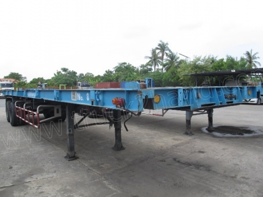 หางเทเลอร์พื้นเรียบ 2 เพลา บ.พนัส ปี2549