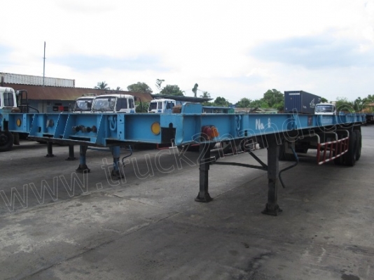 หางเทเลอร์พื้นเรียบ 2 เพลา บ.พนัส ปี2549