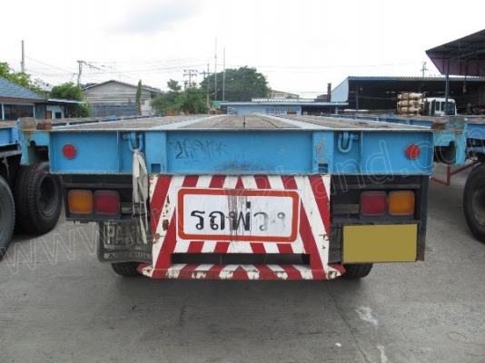 หางเทเลอร์พื้นเรียบ 2 เพลา บ.พนัส ปี2549