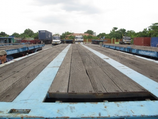 หางเทเลอร์พื้นเรียบ 2 เพลา บ.พนัส ปี2549