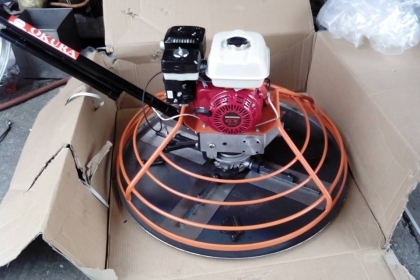 ขายเเมงปอปาดหน้าปูนพร้อมเครื่องยนต์ HONDA 6.5HP จัดส่งได้ทั่วประเทศ ใหม่ทั้งชุด พร้อมใบ ขัดหยาบ-ขัดมัน ครบชุด
