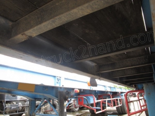 หางพื้นเรียบ 2เพลา บ.พนัส ปี2546 ยาว12เมตร