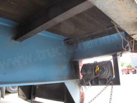 หางพื้นเรียบ 2เพลา บ.พนัส ปี2546 ยาว12เมตร