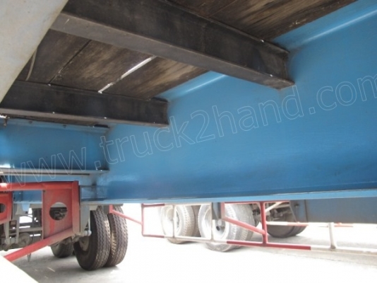 หางพื้นเรียบ 2เพลา บ.พนัส ปี2546 ยาว12เมตร