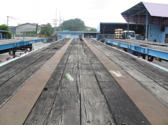 หางพื้นเรียบ 2เพลา บ.พนัส ปี2546 ยาว12เมตร