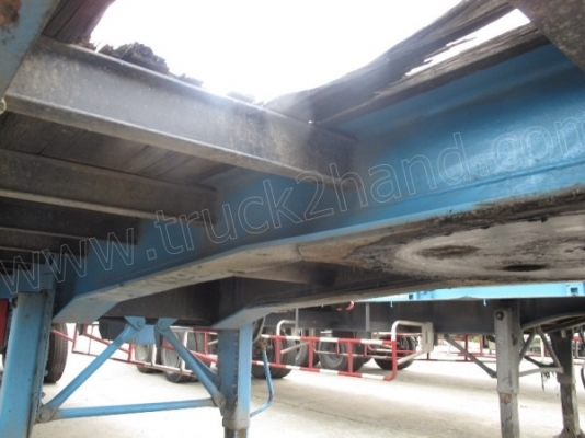 หางพื้นเรียบ 2เพลา บ.พนัส ปี2546 ยาว12เมตร