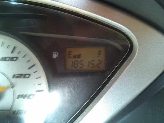 ทะเบียนตอง 444 wave125s ไฟเลี้ยวบังลม สีเขียวดำ เครื่องดี