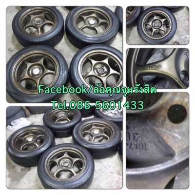 ขายล้อแม็กซ์ขอบ16 Enkei Pro 1 4รู100 แถมยาง ราคา 6,900 บ. ถูก