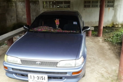 ขายรถเก๋ง TOYOTA 3 ห่วง1600CC สภาพ 85\% วิ่งได้170000กว่ากิโลเมตร เครื่องหัวฉีด ยังไม่ติดแก๊ส ขายรถเก๋ง TOYOTA 3 ห่วง1600CC สภาพ 85\% วิ่งได้170000กว่ากิโลเมตร เครื่องหัวฉีด ยังไม่ติดแก๊ส