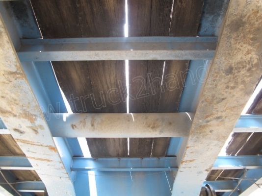 หางพ่วงพื้นเรียบ 2 เพลา บ.พนัส ปี46 ยาว12เมตร