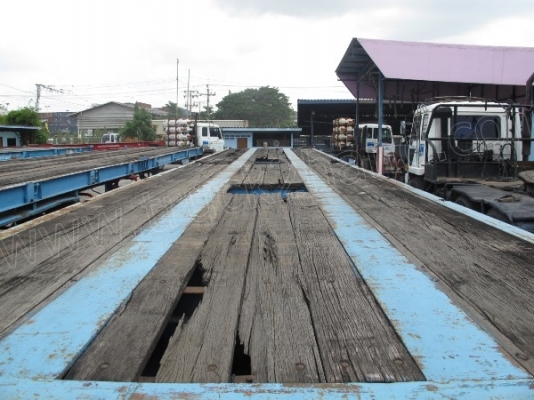 หางพ่วงพื้นเรียบ 2 เพลา บ.พนัส ปี46 ยาว12เมตร