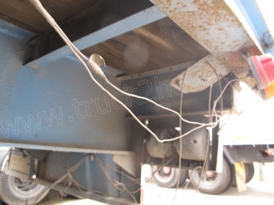 หางพ่วงพื้นเรียบ 2 เพลา บ.พนัส ปี46 ยาว12เมตร