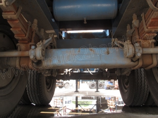 หางพ่วงพื้นเรียบ 2 เพลา บ.พนัส ปี46 ยาว12เมตร