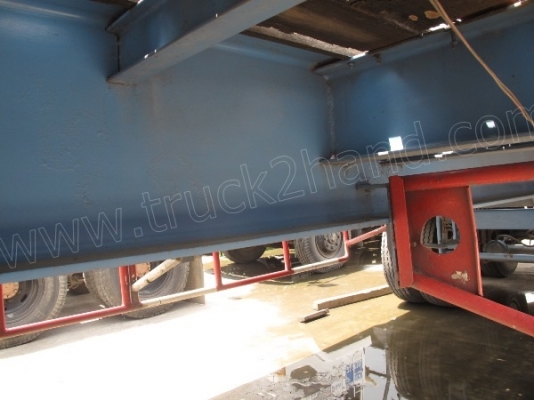 หางพ่วงพื้นเรียบ 2 เพลา บ.พนัส ปี46 ยาว12เมตร