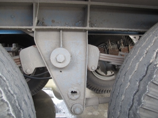 หางพ่วงพื้นเรียบ 2 เพลา บ.พนัส ปี46 ยาว12เมตร