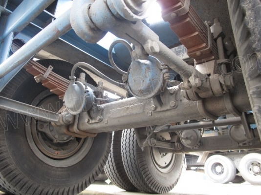 หางพ่วงพื้นเรียบ 2 เพลา บ.พนัส ปี46 ยาว12เมตร