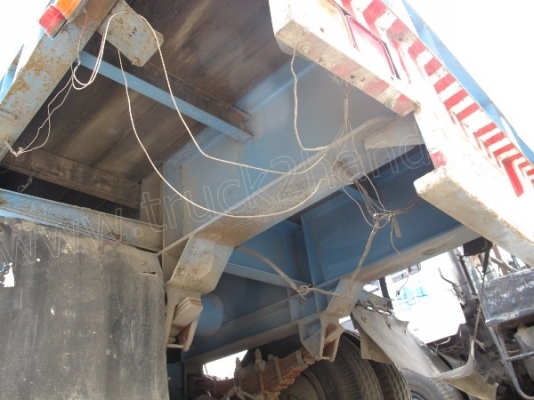 หางพ่วงพื้นเรียบ 2 เพลา บ.พนัส ปี46 ยาว12เมตร