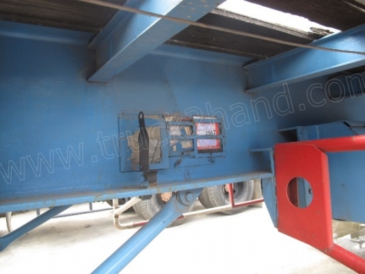 หางพ่วงพื้นเรียบ 2 เพลา บ.พนัส ปี46 ยาว12เมตร