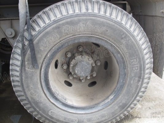 หางพ่วงพื้นเรียบ 2 เพลา บ.พนัส ปี46 ยาว12เมตร