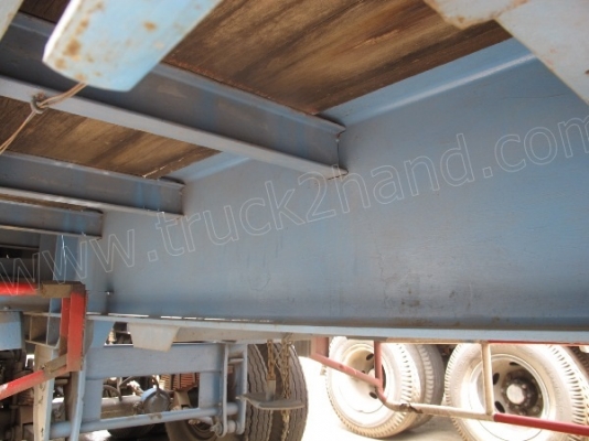 หางพ่วงพื้นเรียบ 2 เพลา บ.พนัส ปี46 ยาว12เมตร